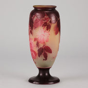 Galle cameo Pink Flower vase