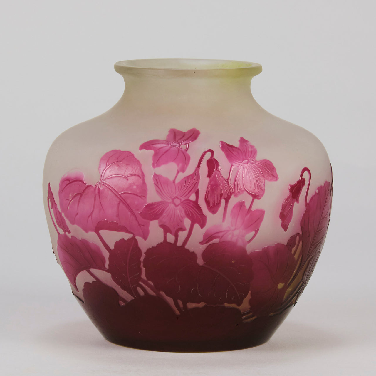 Emile Galle Flower Vase - Art Nouveau - Hickmet Fine Arts