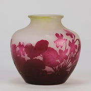 Emile Galle Flower Vase - Art Nouveau - Hickmet Fine Arts