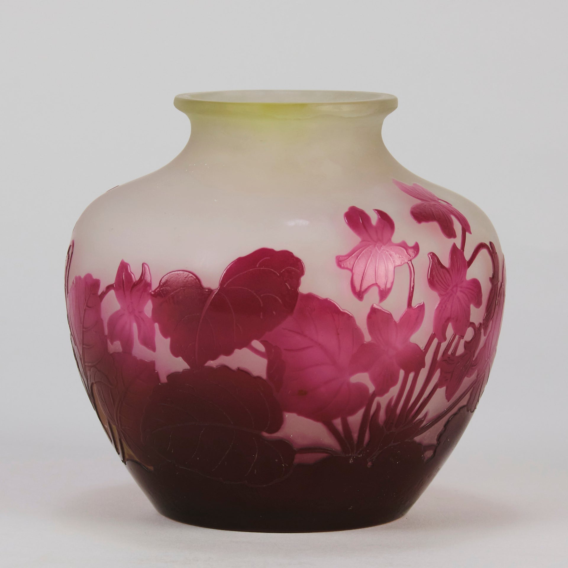 Emile Galle Flower Vase - Art Nouveau - Hickmet Fine Arts