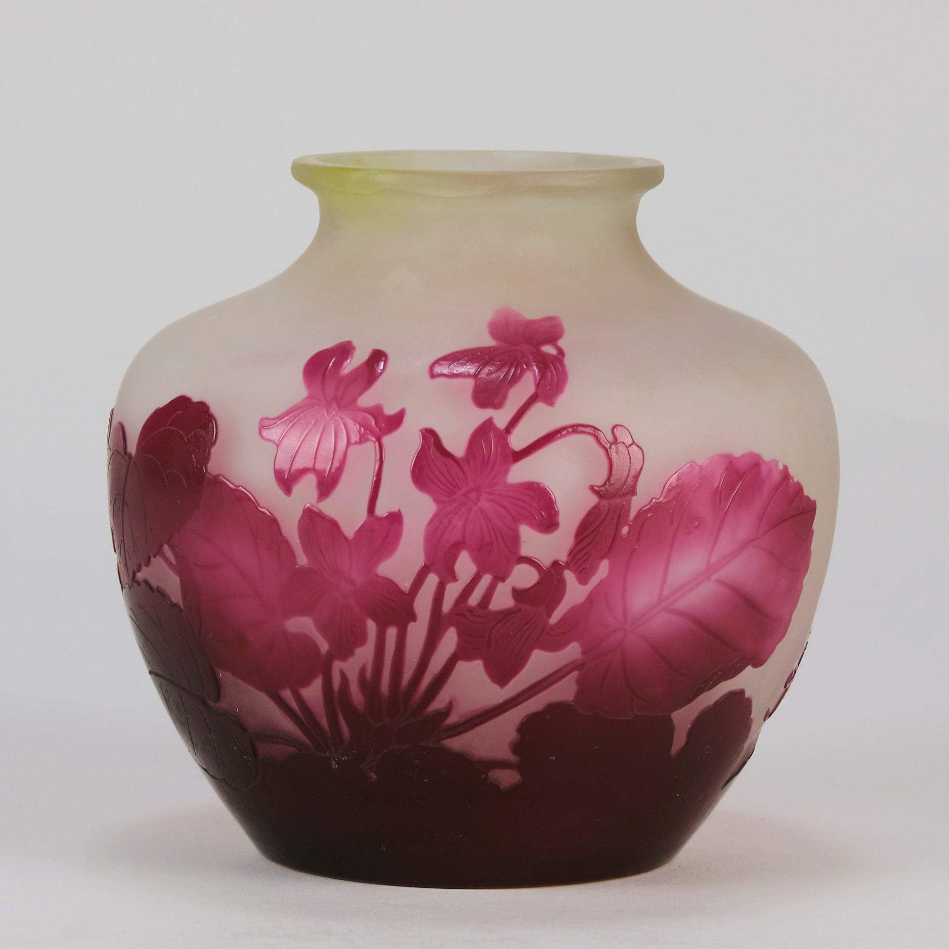 Emile Galle Flower Vase - Art Nouveau - Hickmet Fine Arts