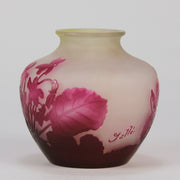 Emile Galle Flower Vase - Art Nouveau - Hickmet Fine Arts