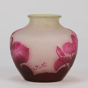 Emile Galle Flower Vase - Art Nouveau - Hickmet Fine Arts