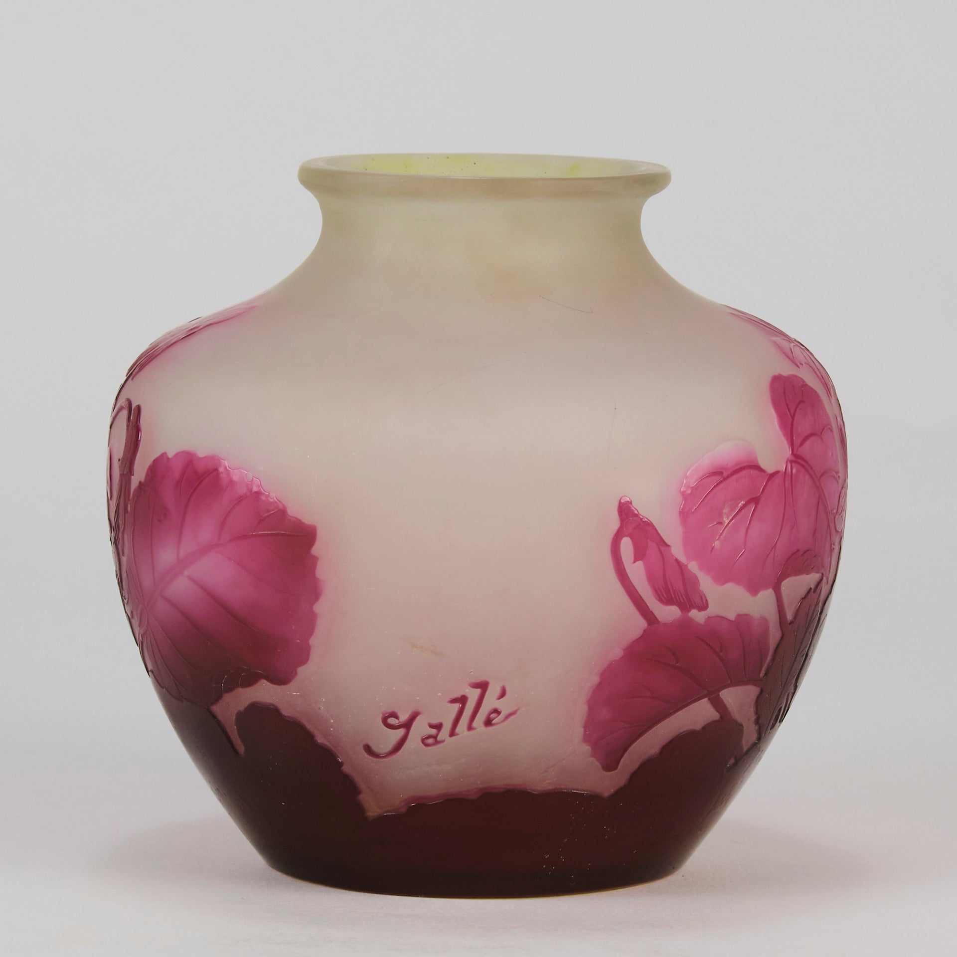 Emile Galle Flower Vase - Art Nouveau - Hickmet Fine Arts