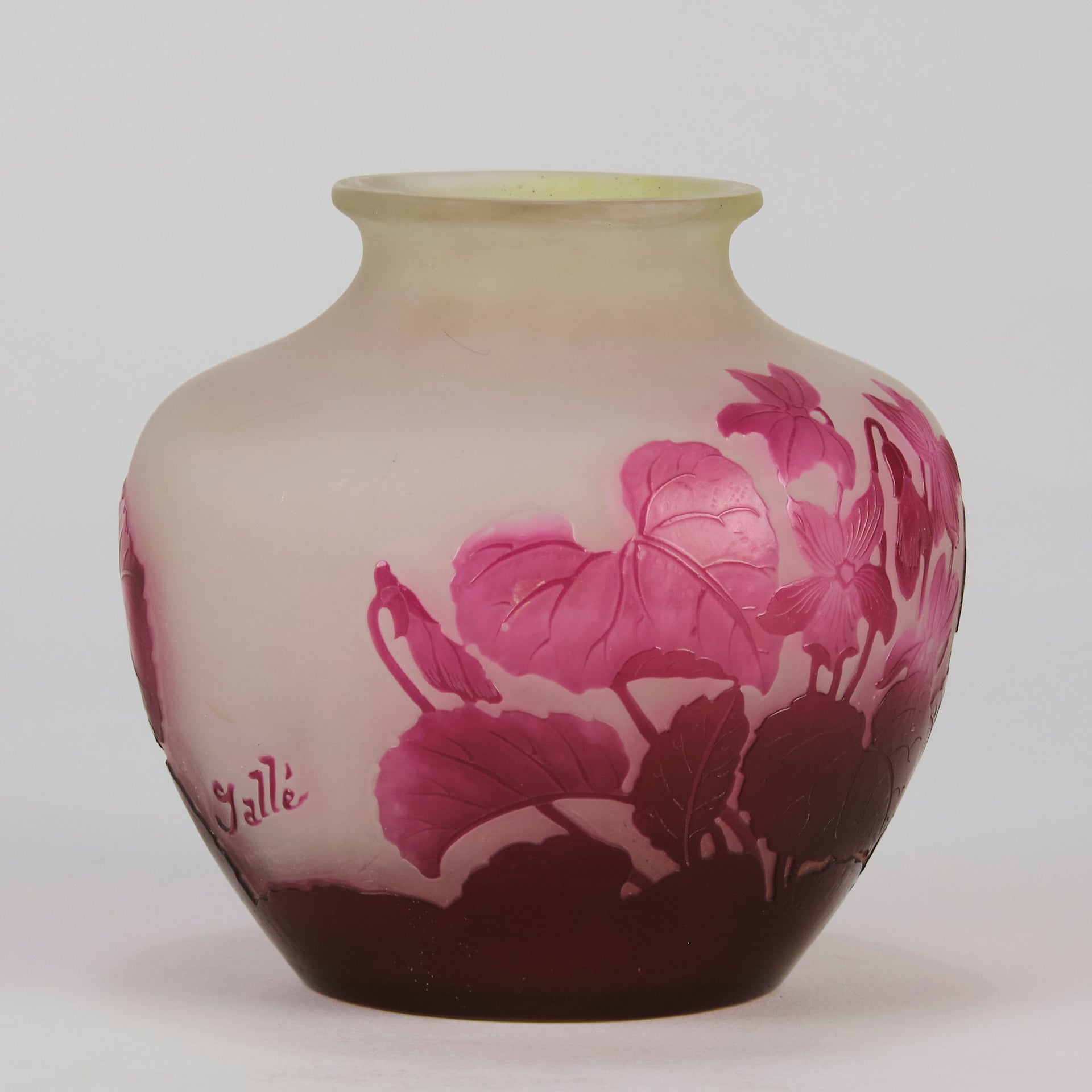 Emile Galle Flower Vase - Art Nouveau - Hickmet Fine Arts