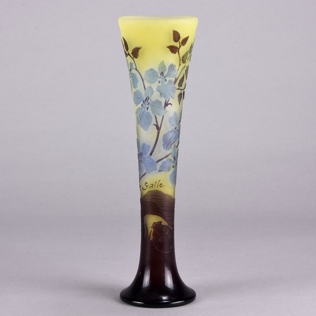 Emile Galle - Flower Galle Vase - Hickmet Fine Arts