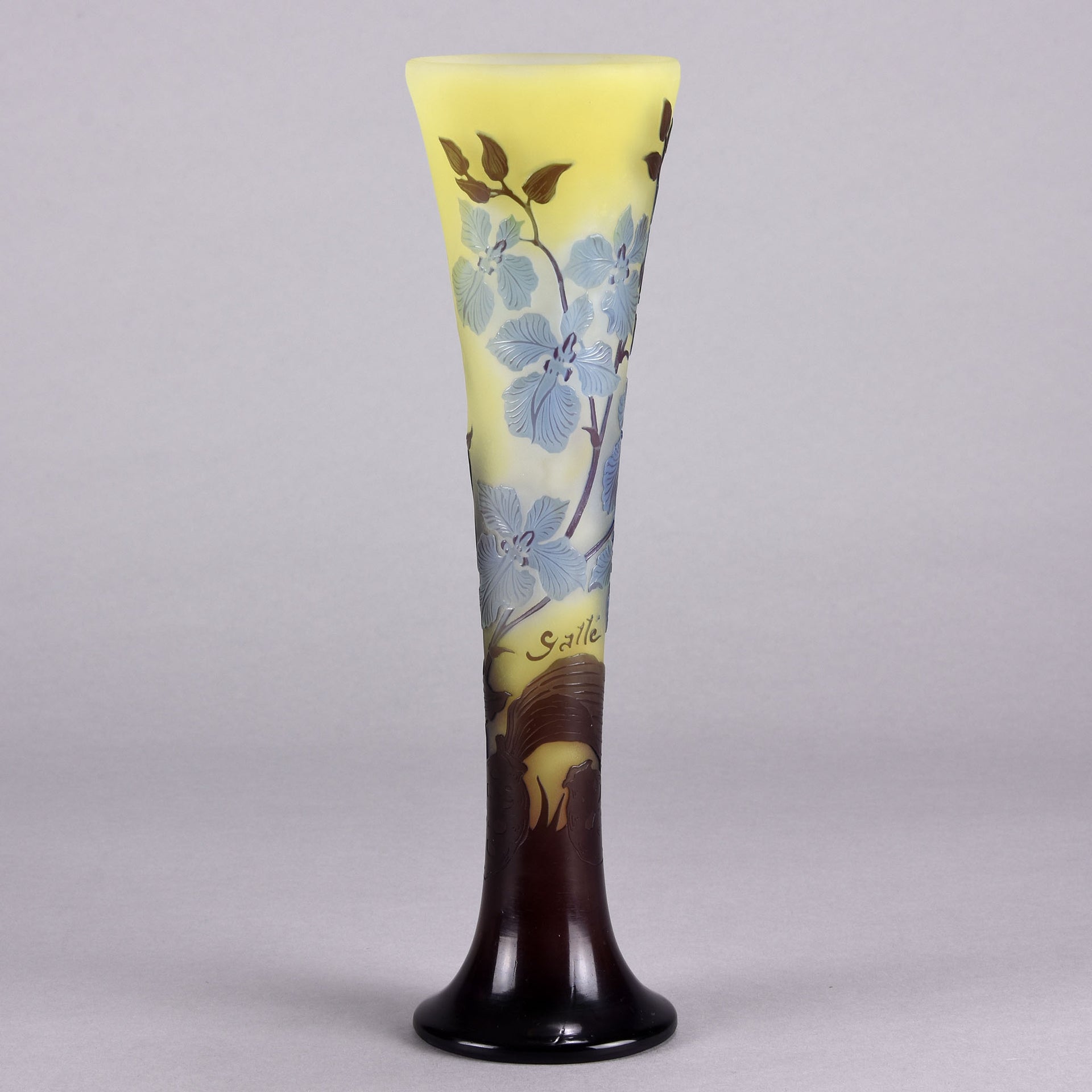 Emile Galle - Flower Galle Vase - Hickmet Fine Arts