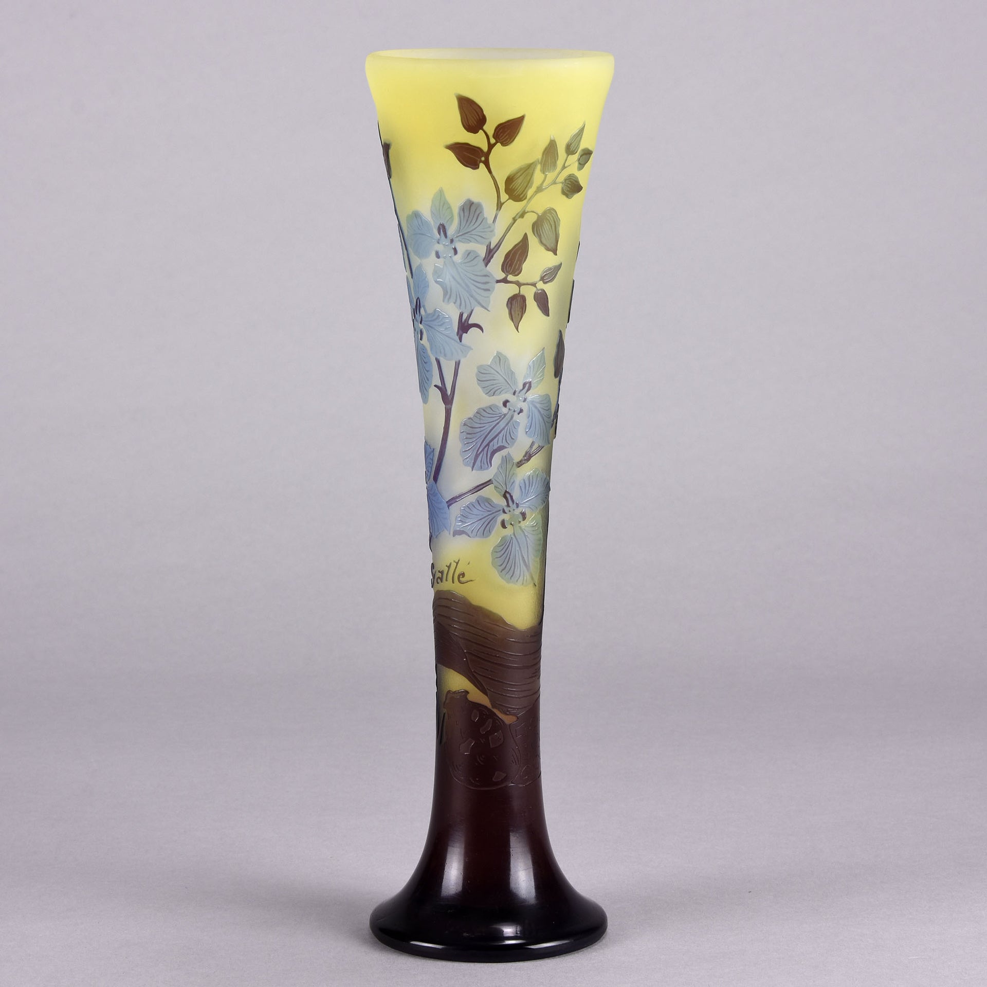 Emile Galle - Flower Galle Vase - Hickmet Fine Arts