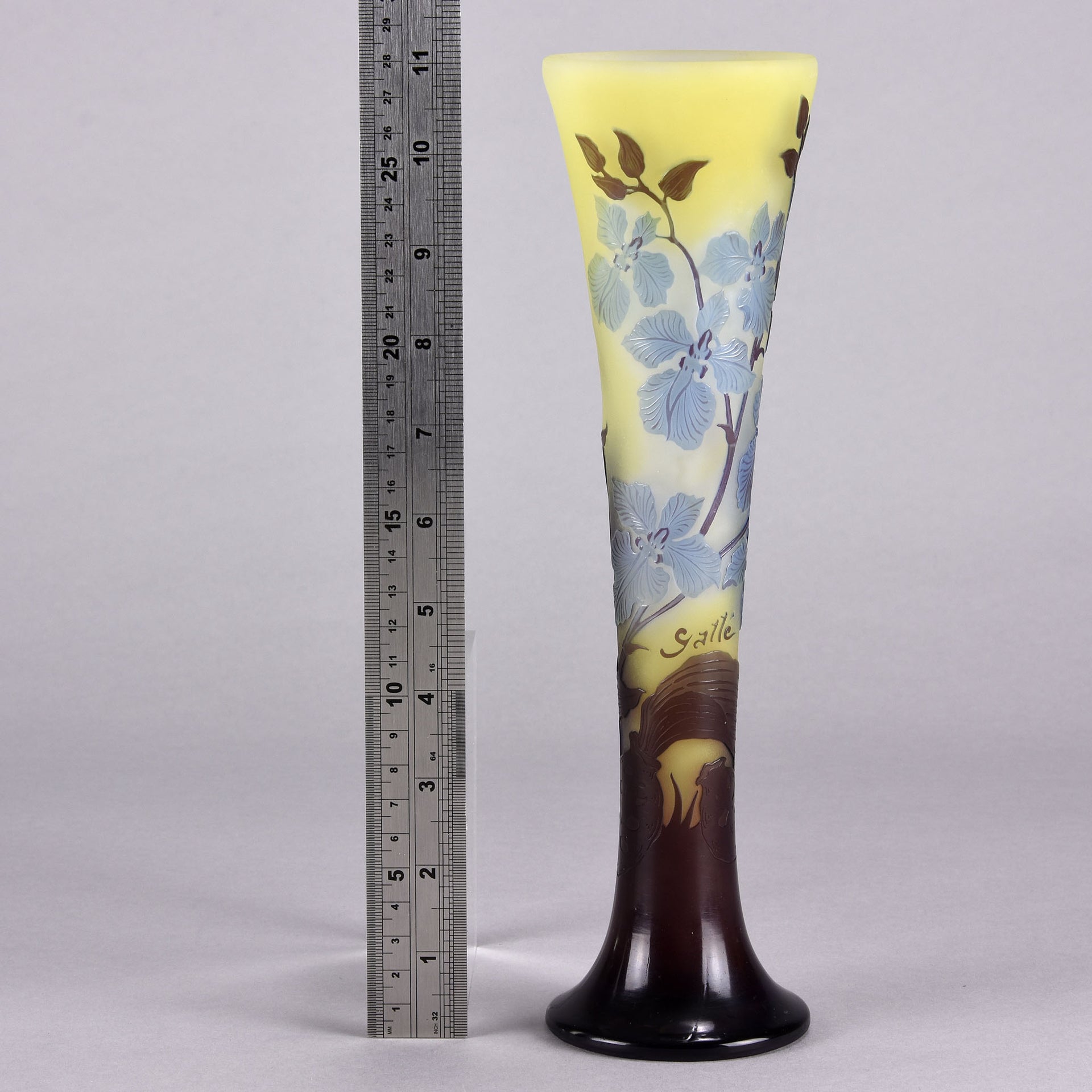 Emile Galle - Flower Galle Vase - Hickmet Fine Arts