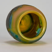 Square Floral Vase by Emile Gallé Glass - Hickmet Fine Arts