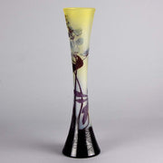 Gallé Dragonfly Vase