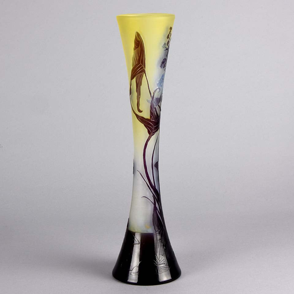 Gallé Dragonfly Vase
