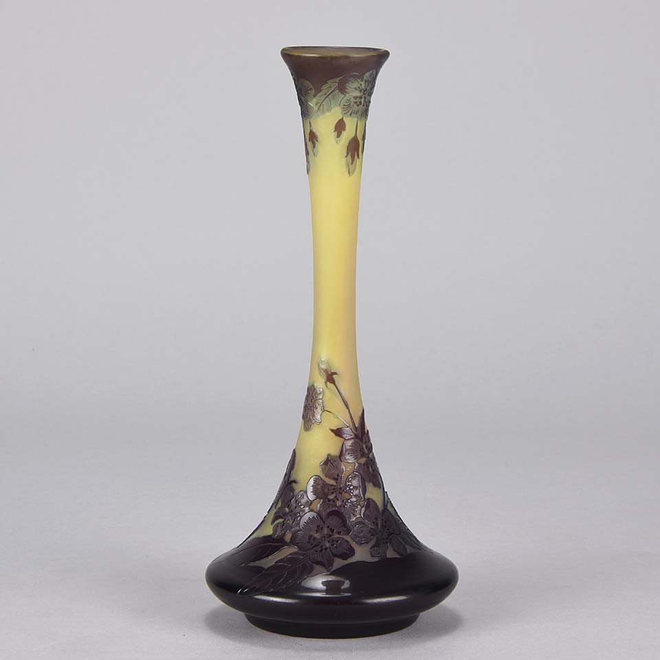 Gallé Hanging Flowers Vase