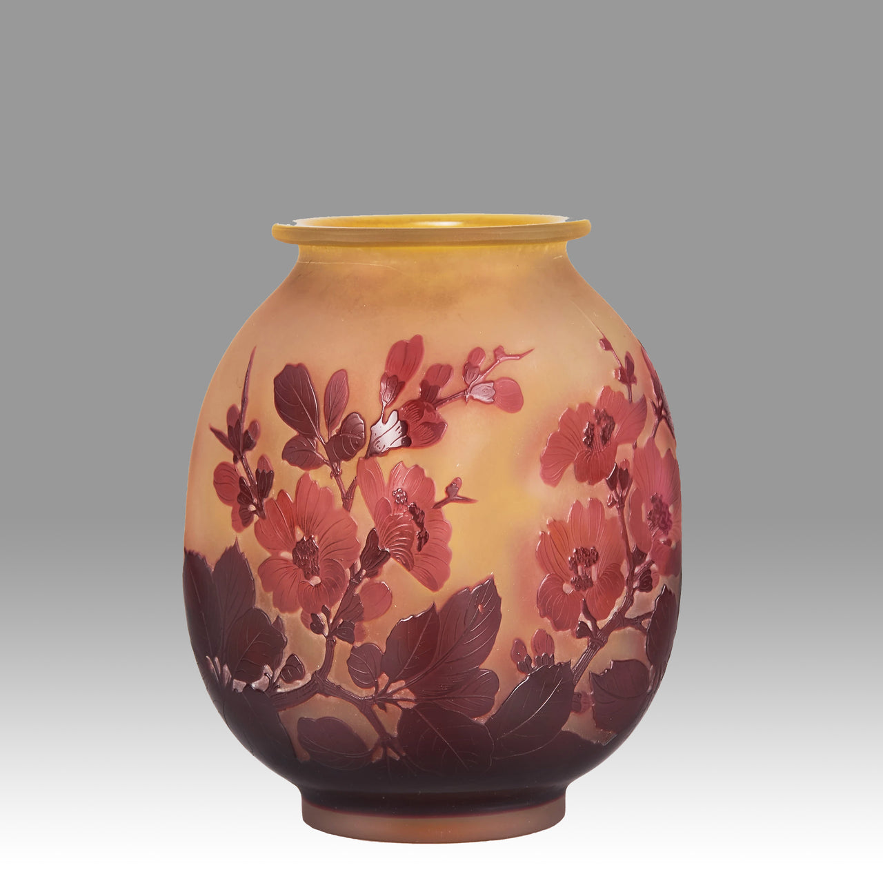 "Flower Vase" by Emile Gallé