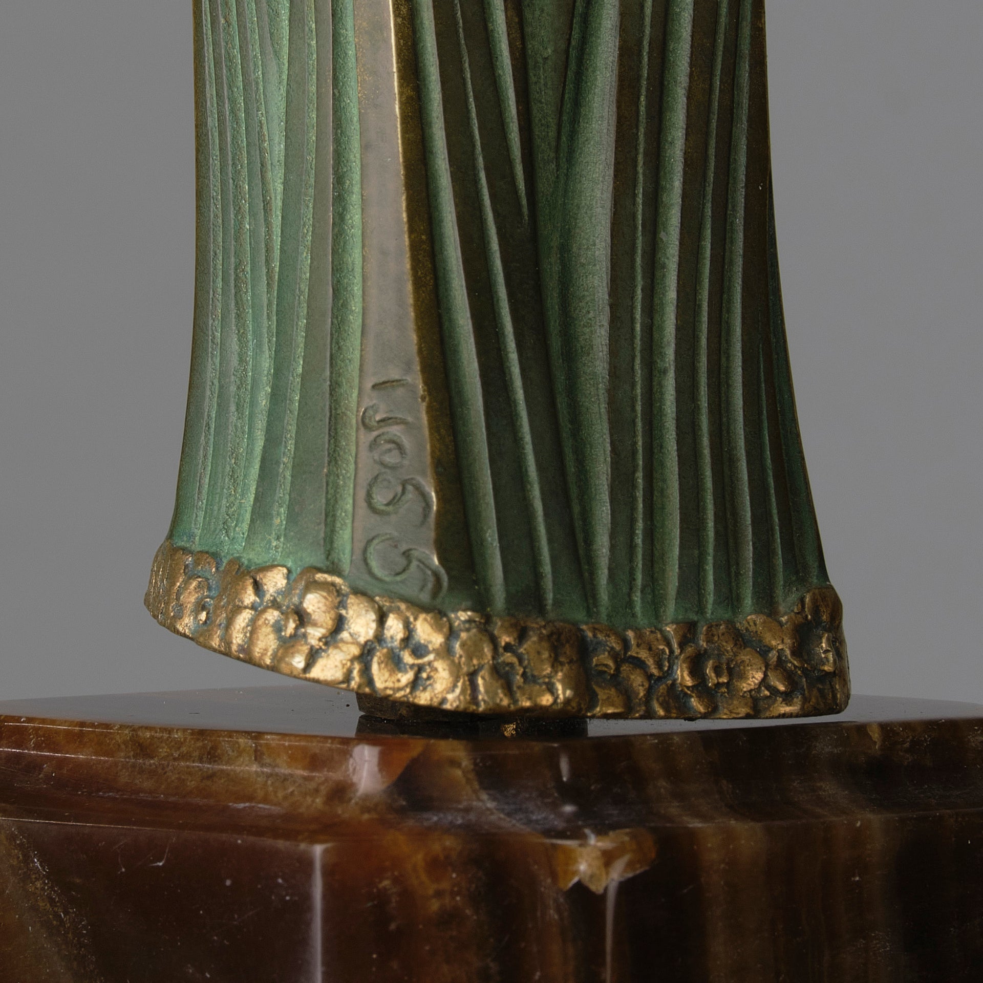 Georges Gori Bronze & Ivory Figure - Art Deco - Hickmet Fine Arts 