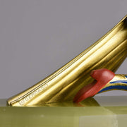 Gerdagp Art Deco Bronze & Ivory Statue