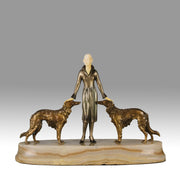 Lorenzl Good Companions - Art Deco Bronze - Hickmet Fine Arts