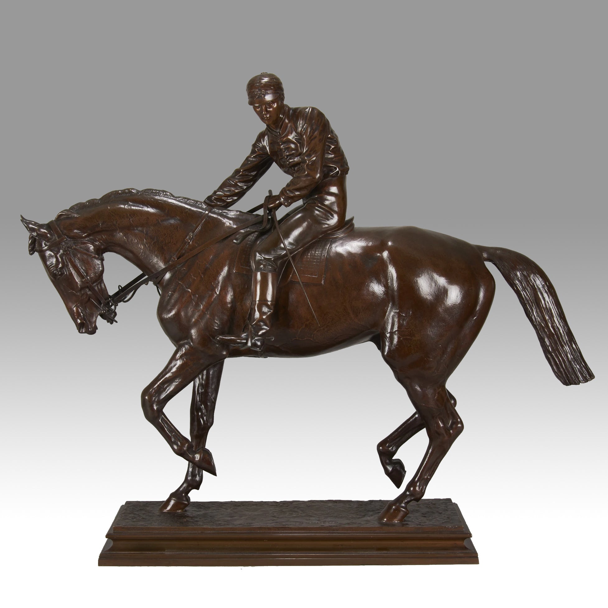 BaykaDecor - Statue de grand cheval de Luxe - Liberté de