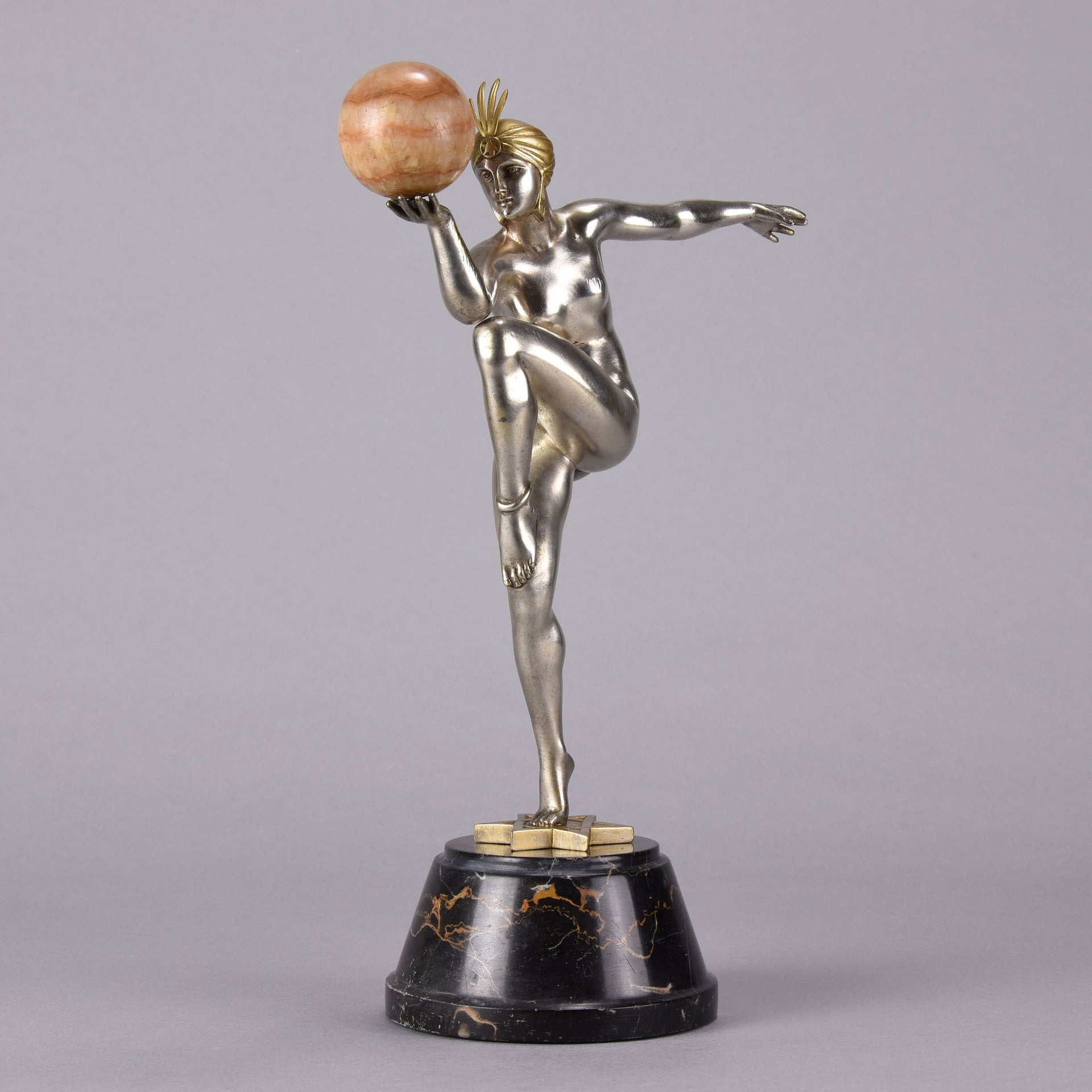 Stella by Guiraud Riviere - Art Deco Bronze - Hickmet Fine Arts 