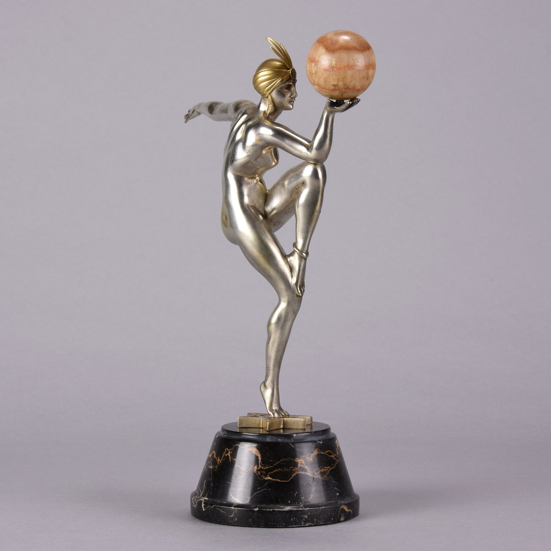 Stella by Guiraud Riviere - Art Deco Bronze - Hickmet Fine Arts 