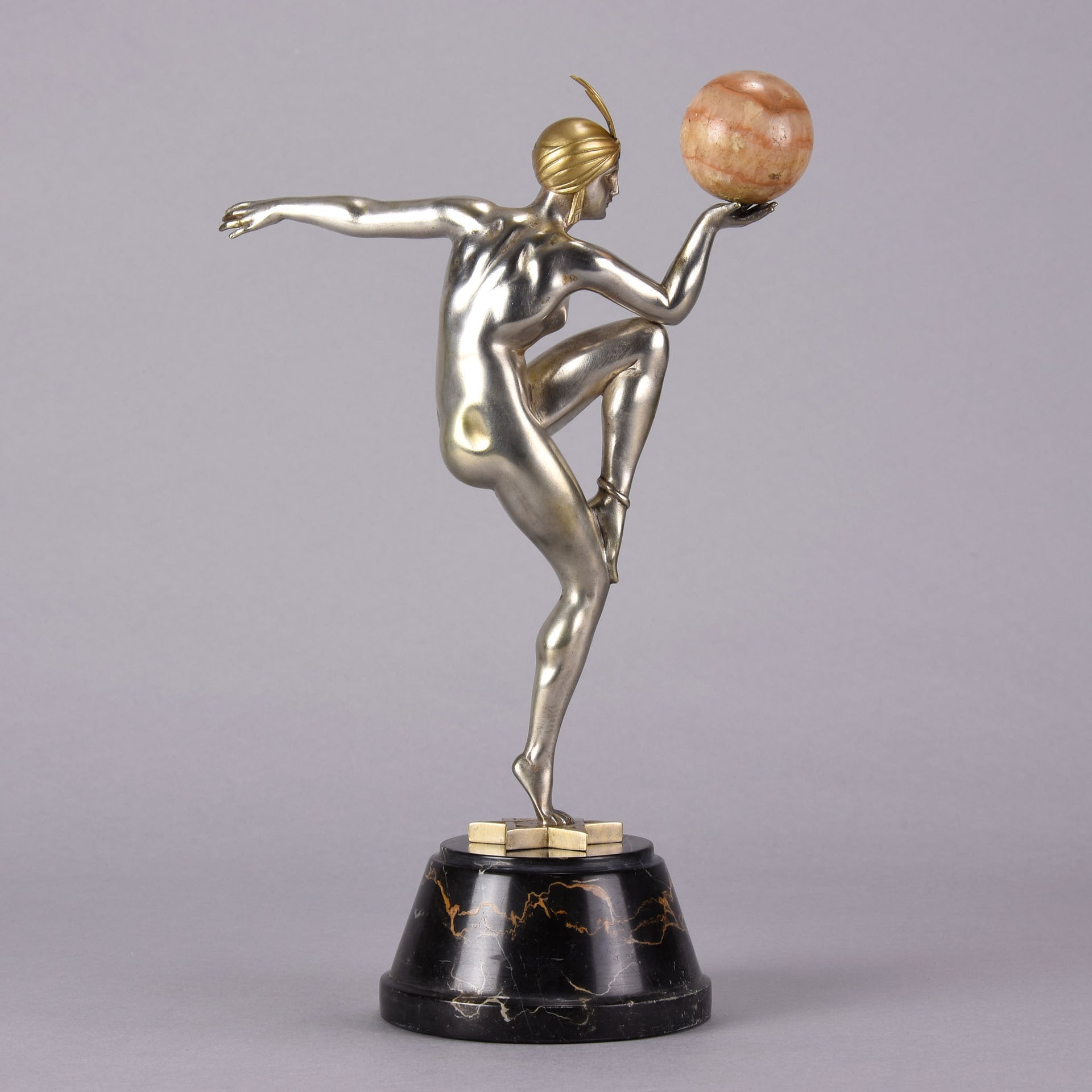 Stella by Guiraud Riviere - Art Deco Bronze - Hickmet Fine Arts 