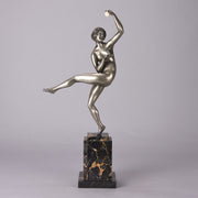 Guiraud Riviere Dancer with Ball - Art Deco Bronze- Hickmet Fine Arts 