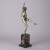 Guiraud Riviere Dancer with Ball - Art Deco Bronze- Hickmet Fine Arts 