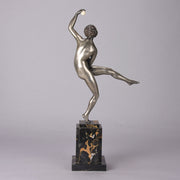 Guiraud Riviere Dancer with Ball - Art Deco Bronze- Hickmet Fine Arts 