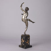 Guiraud Riviere Dancer with Ball - Art Deco Bronze- Hickmet Fine Arts 