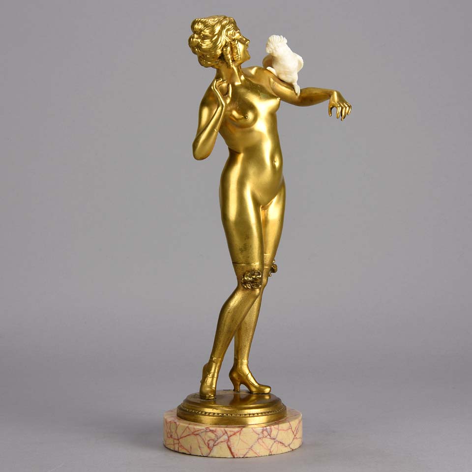 Art Deco Keck Bronze 
