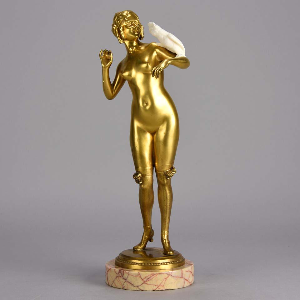 Art Deco Keck Bronze 