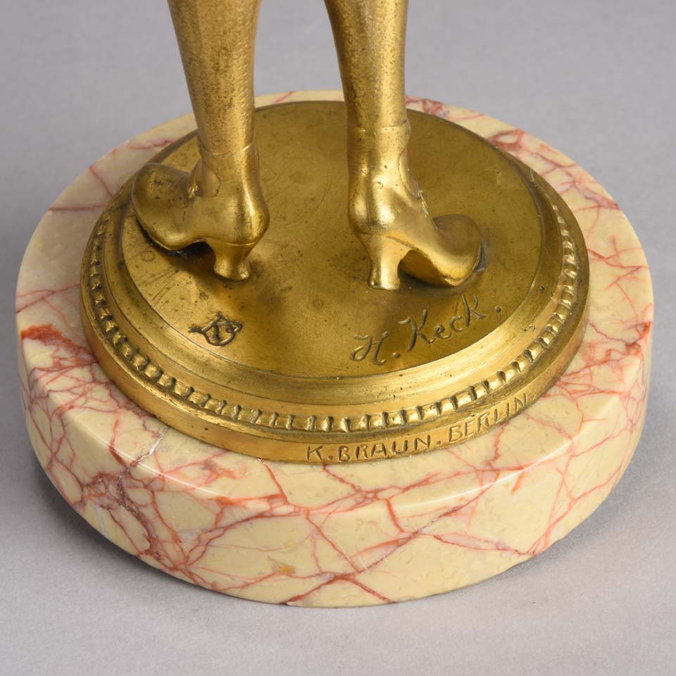 Art Deco Keck Bronze 