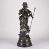 Art Nouveau Hippolyte Moreau Bronze - Classical Maidens - Hickmet Fine Arts