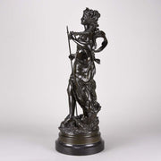 Art Nouveau Hippolyte Moreau Bronze - Classical Maidens - Hickmet Fine Arts