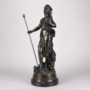Art Nouveau Hippolyte Moreau Bronze - Classical Maidens - Hickmet Fine Arts
