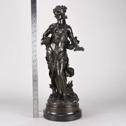 Art Nouveau Hippolyte Moreau Bronze - Classical Maidens - Hickmet Fine Arts
