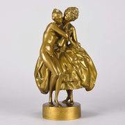 Zwei Junge Damen - Scholz - Art Deco Statues 1930s - Hickmet Fine Art