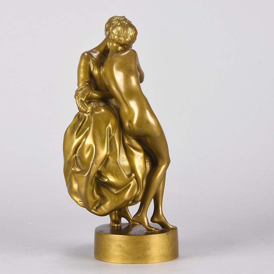 Zwei Junge Damen - Scholz - Genuine Art Deco Figurines - Hickmet Fine Art