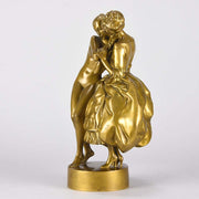 Zwei Junge Damen - Scholz - Art Deco Sculptures for Sale - Hickmet Fine Art