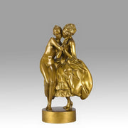 Zwei Junge Damen - Scholz - Art Deco Figurines - Hickmet Fine Art
