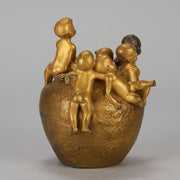 Bronze Children singing