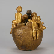 Bronze Children singing