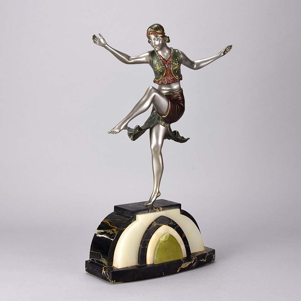 Henri Fugère Art Deco Bronze