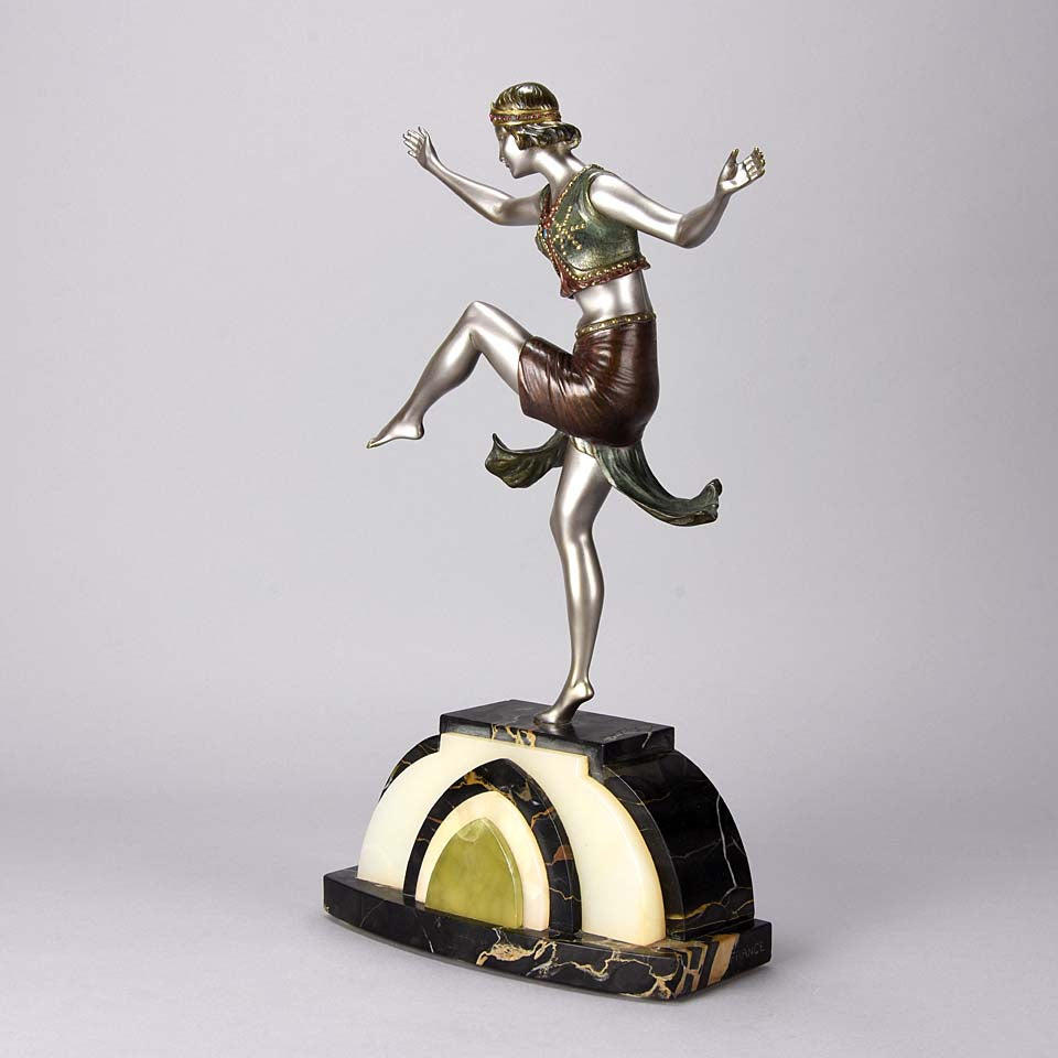 Henri Fugère Art Deco Bronze