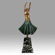 Chiparus Hindu Dancer - Demetre Chiparus Bronze - Hickmet Fine Arts