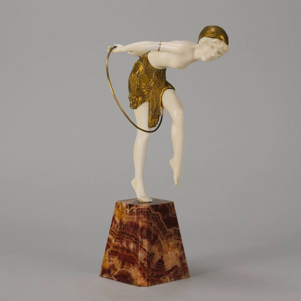 "Hoop Dancer" by Demetre Chiparus