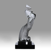 Rene Lalique Glass Mascot - Lalique Coq Houdon - Hickmet Fine Arts