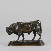 Isidore Bonheur Bull Animalier Bronze - Bull - Hickmet Fine Arts