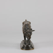 Isidore Bonheur Bull Animalier Bronze - Bull - Hickmet Fine Arts