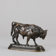 Isidore Bonheur Bull Animalier Bronze - Bull - Hickmet Fine Arts